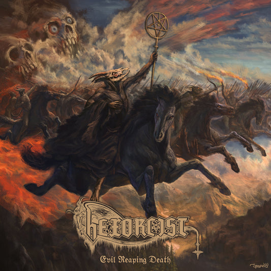 HEXORCIST - Evil Reaping Death, CD & LP (Black or Brown Smoke) [PRE-ORDER]