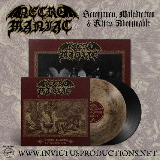 Necromaniac - Sciomancy, Malediction & Rites Abominable, LP (New Pressing) [Pre-Order]