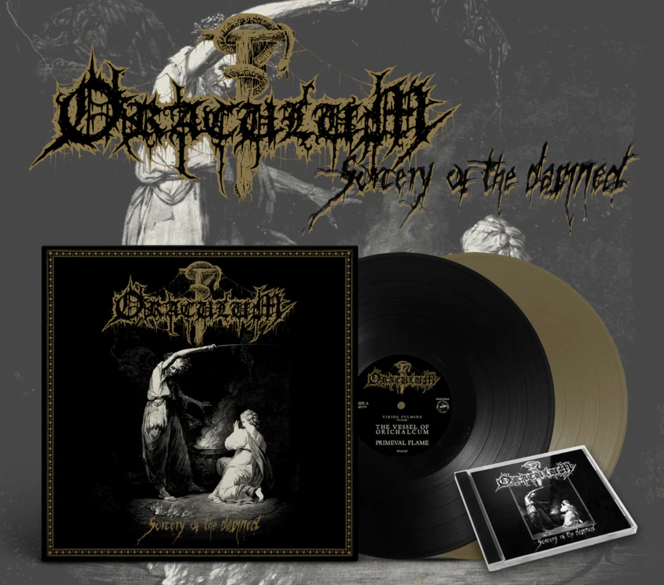 ORACULUM 'Sorcery of the Damned' LP [PRE-ORDER]